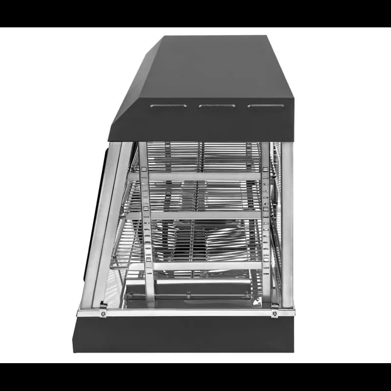 Display Case Merchandiser 36 IN For Hot Food Heated Countertop Self-Service 120V 1/Each