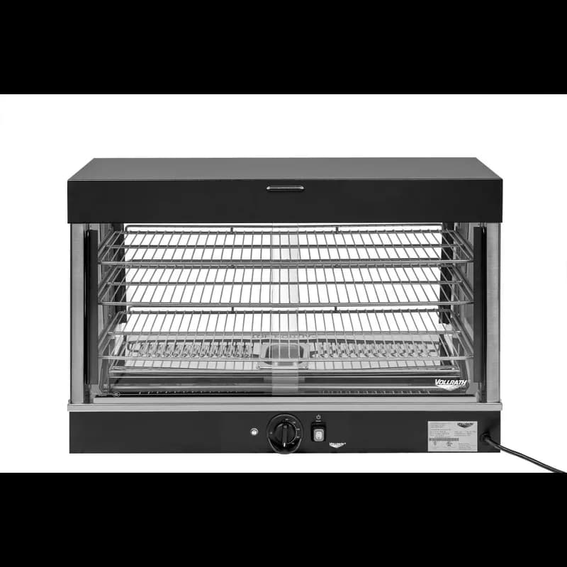 Display Case Merchandiser 36 IN For Hot Food Heated Countertop Self-Service 120V 1/Each