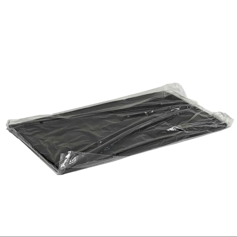 Frostone Slate Collection™ Serving Tray 12.75X6.88 IN Melamine Black Rectangle Display 1/Each