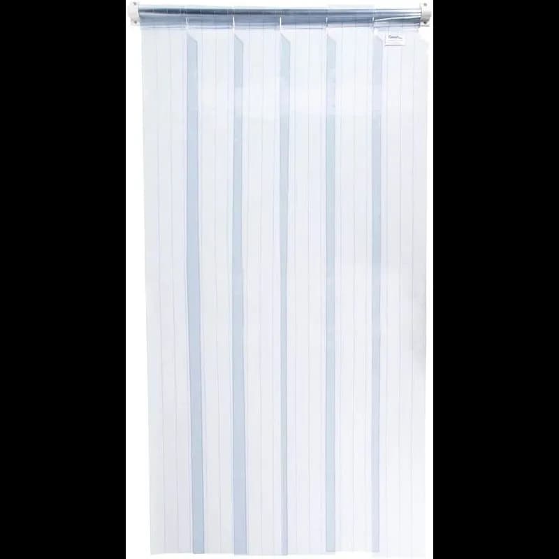 Curtron Door Curtain 40X80 IN Plastic White 1/Each