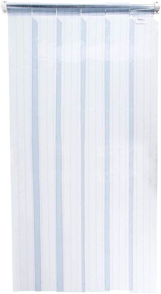 Curtron Door Curtain 40X80 IN Plastic White 1/Each