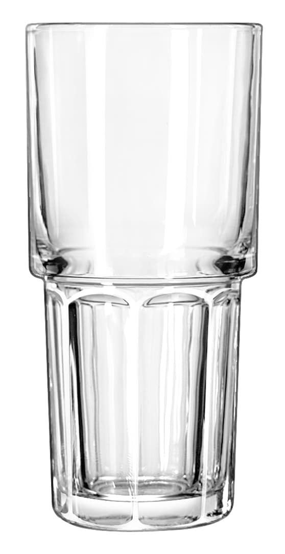 Gibraltar Beverage Glass 16 FLOZ Glass Stackable 36/Case