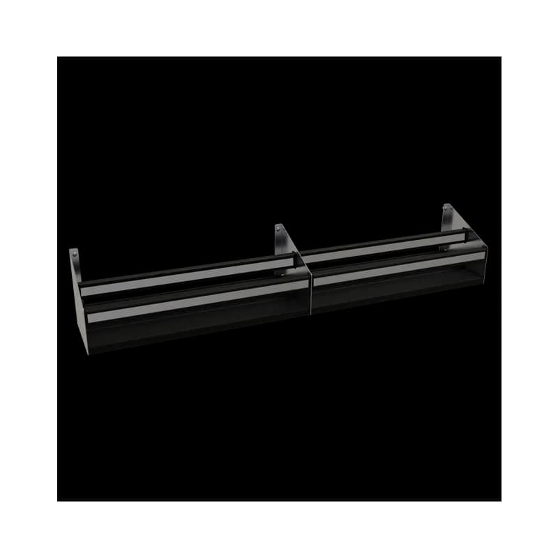 Speed Rail 52 IN Stainless Steel Double 1/Each