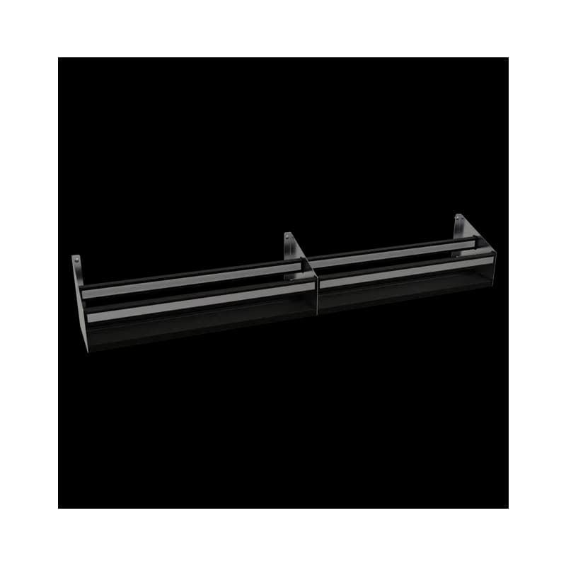 Speed Rail 64 IN Stainless Steel Double 1/Each