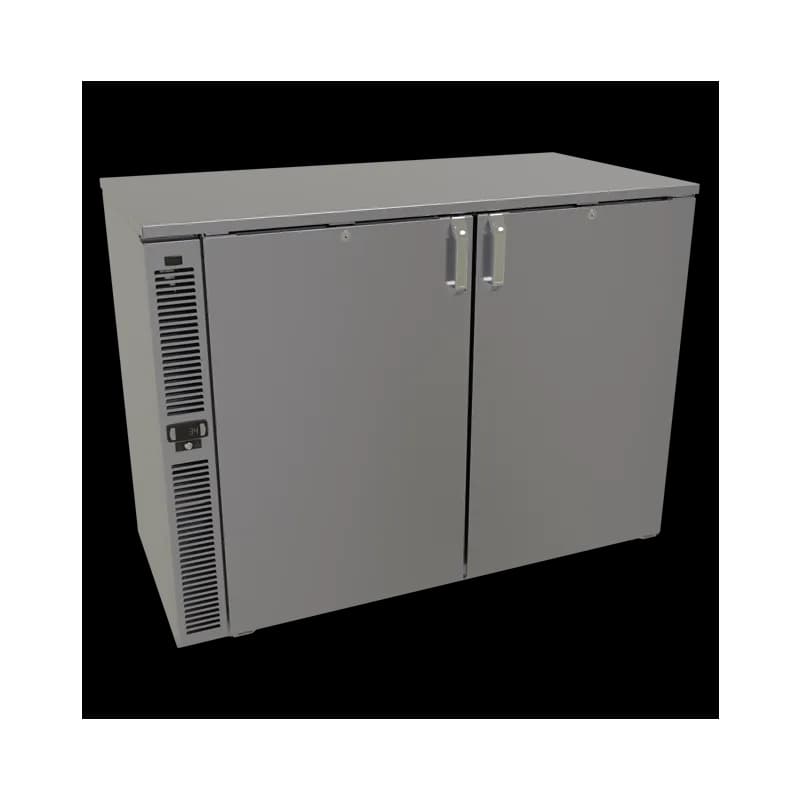 Glass Froster Stainless Steel 2 Sections Bar Profile Reach In 1/Each
