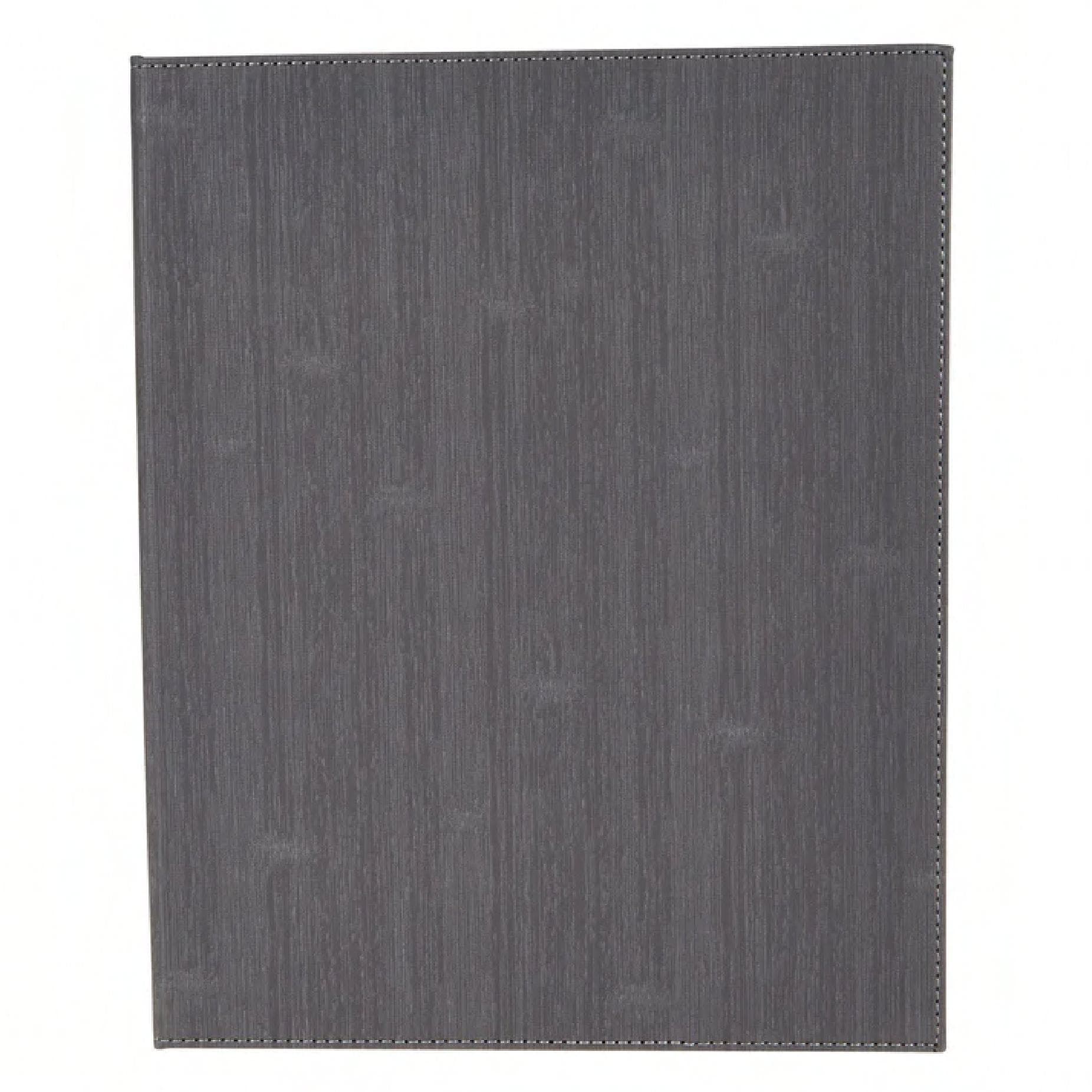 Menu Cover 8.5X14 IN Plastic Gray Single-View 1/Each
