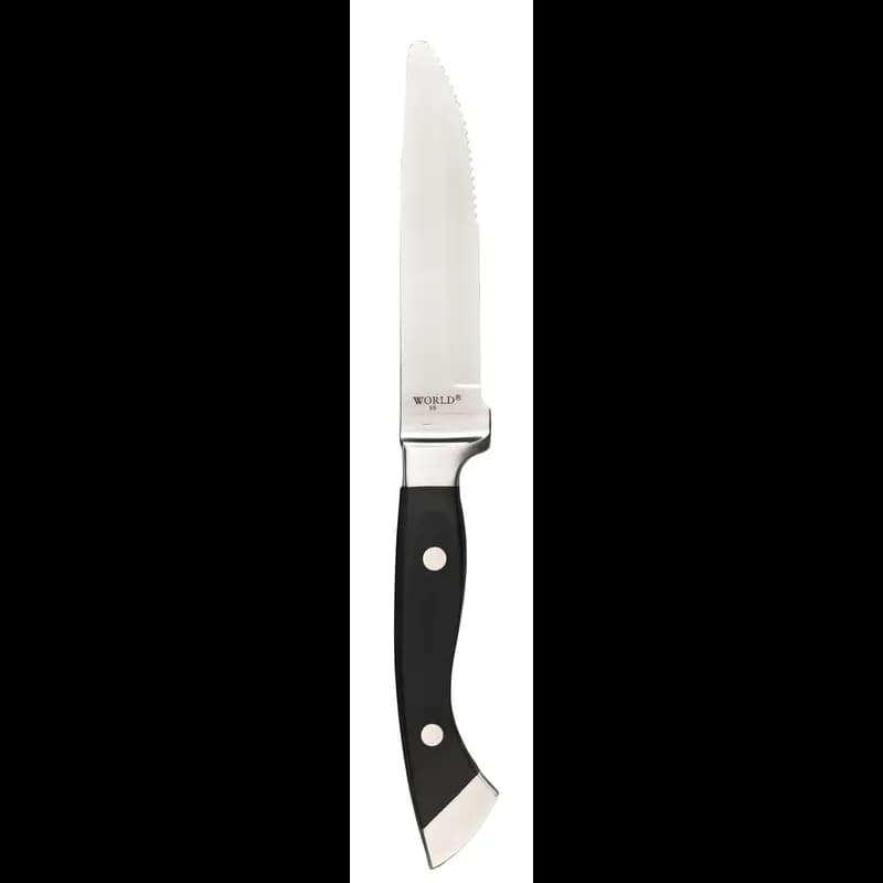 Stockyard Steak Knife 10.5 IN 13/0 Stainless Steel Carbon Steel Full Tang Blade 12/Case