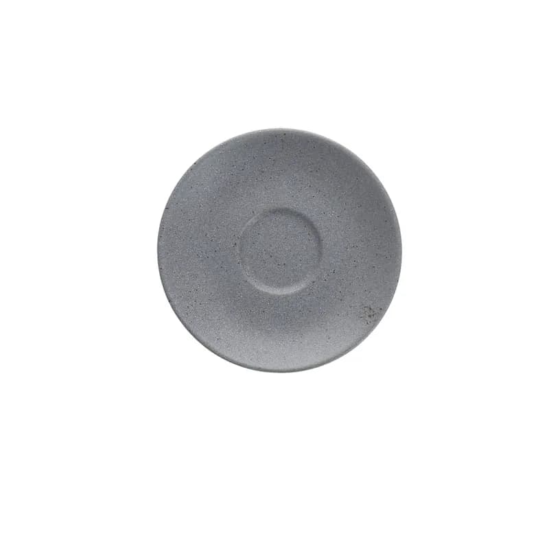 Sound Demitasse/Espresso Saucer 4.5 IN China Gray Round 1/Each