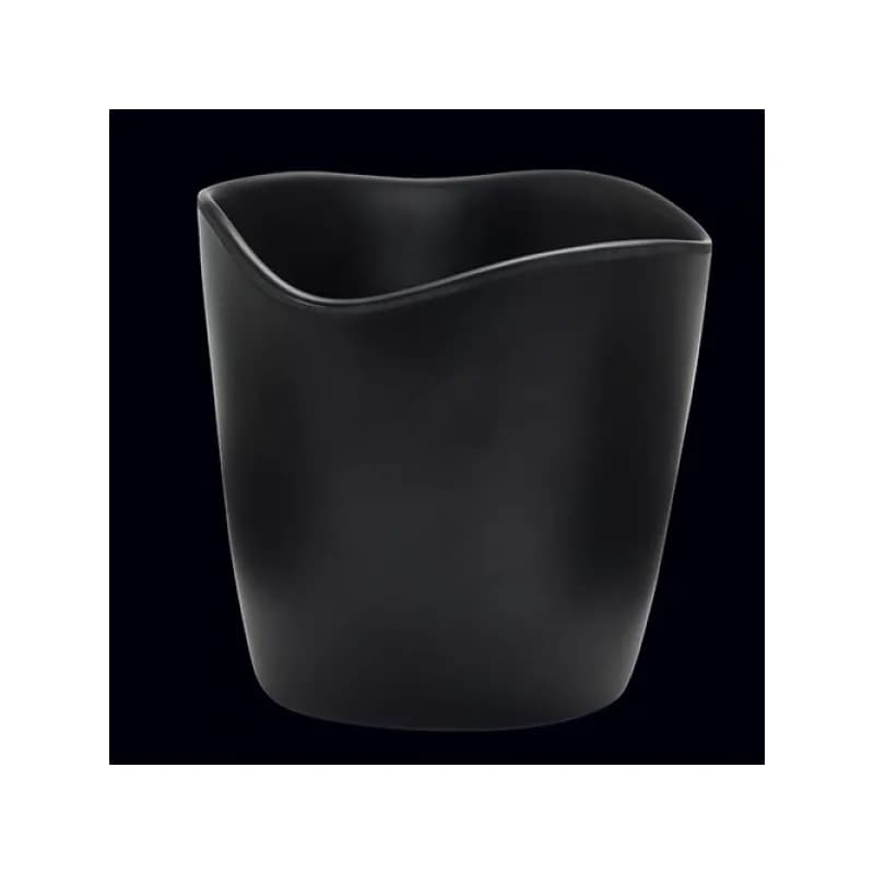 Marisol Buffet Salad Dressing Crock 1.5 QT Melamine Black 6/Case