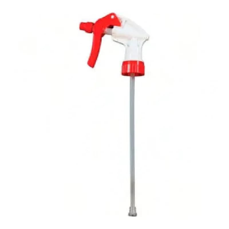 Trigger Sprayer 32 Plastic White Red 24/Pack