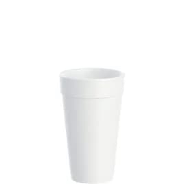 Dart® J Cup® Cup Insulated 20 OZ EPS White 25 Count/Pack 20 Packs/Case 500 Count/Case