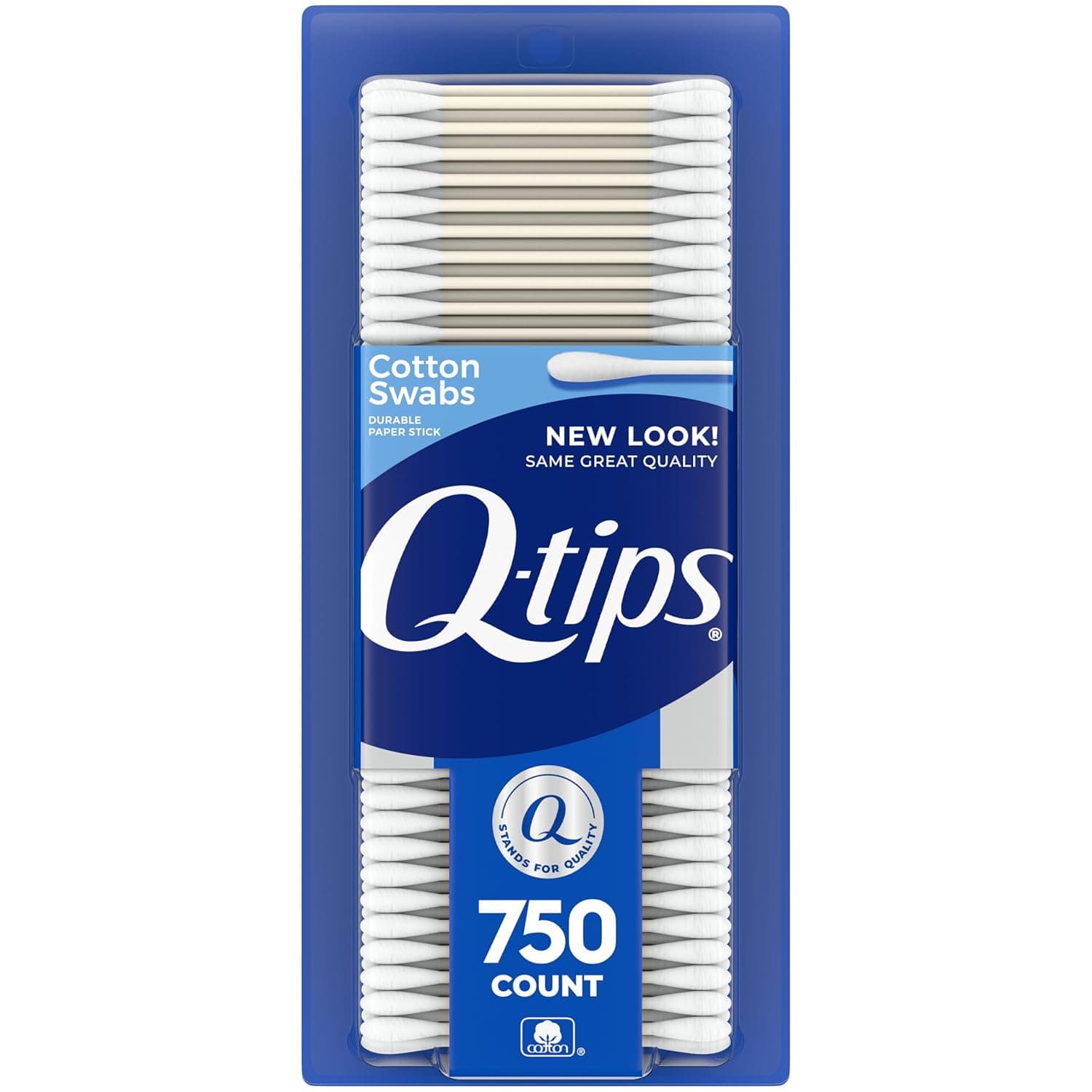 Q-Tips® Cotton Swabs Cotton 750 Count/Pack