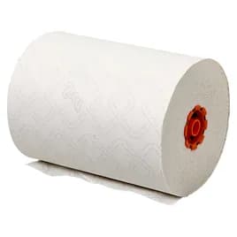 Scott® Roll Paper Towel MOD 8IN X580FT White Slim Roll Orange Core 580 Sheets/Roll 6 Rolls/Case 3480 Sheets/Case