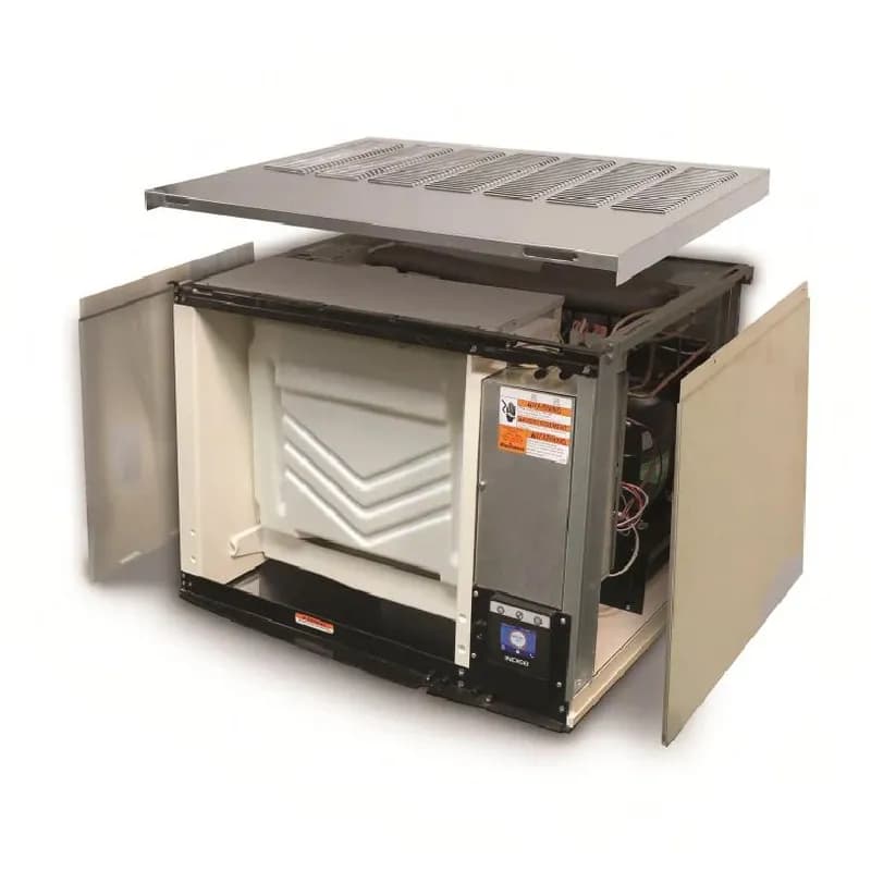 Top Air Discharge Kit SS For S-450, S-500 & S-600 Series Ice Maker Includes 2 Solid SS Panels, 1 Louvered SS Top 1/Each