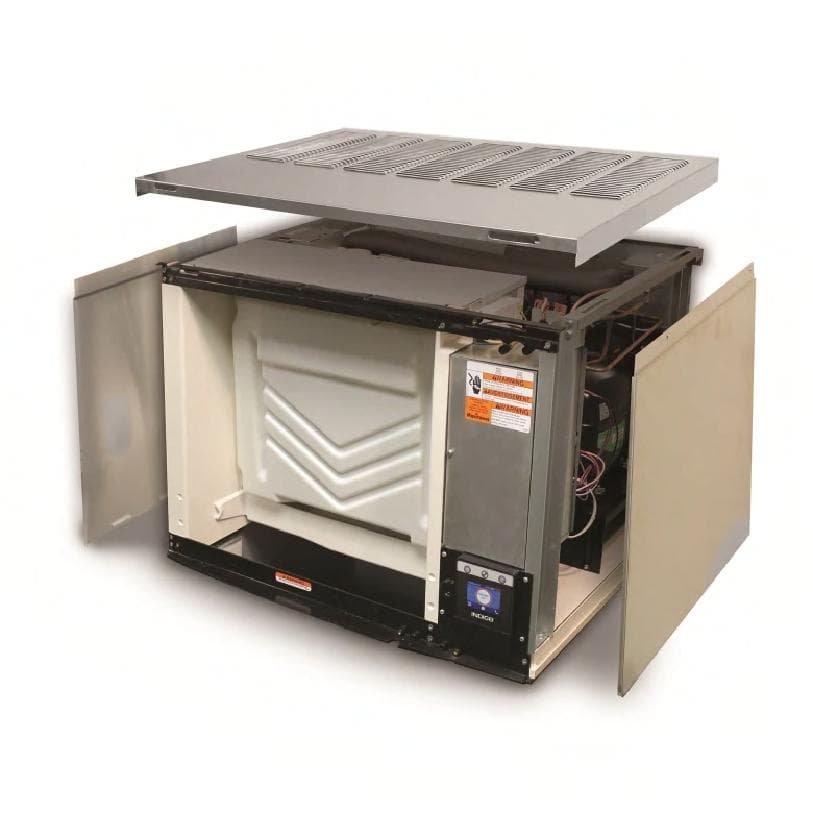 Top Air Discharge Kit SS For S-450, S-500 & S-600 Series Ice Maker Includes 2 Solid SS Panels, 1 Louvered SS Top 1/Each