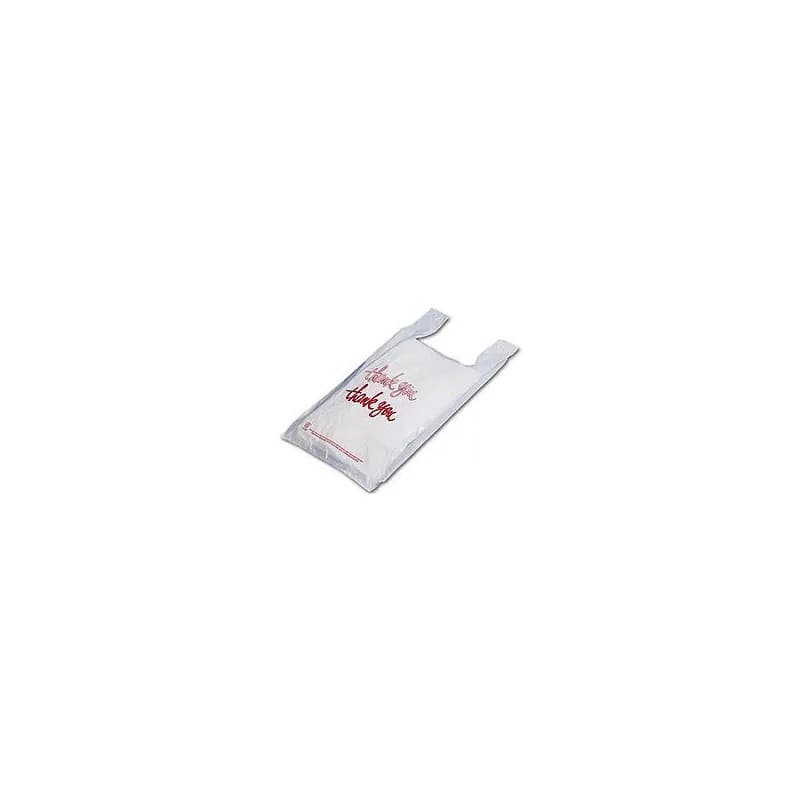 Bag 17X9X30 IN Low-Density Polyethylene (LDPE) White Thank You T-Shirt 500/Case