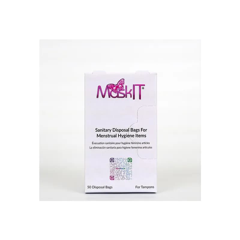 Menstrual Care Disposal Bag Large Sanitary Pouch Refill 240/Case