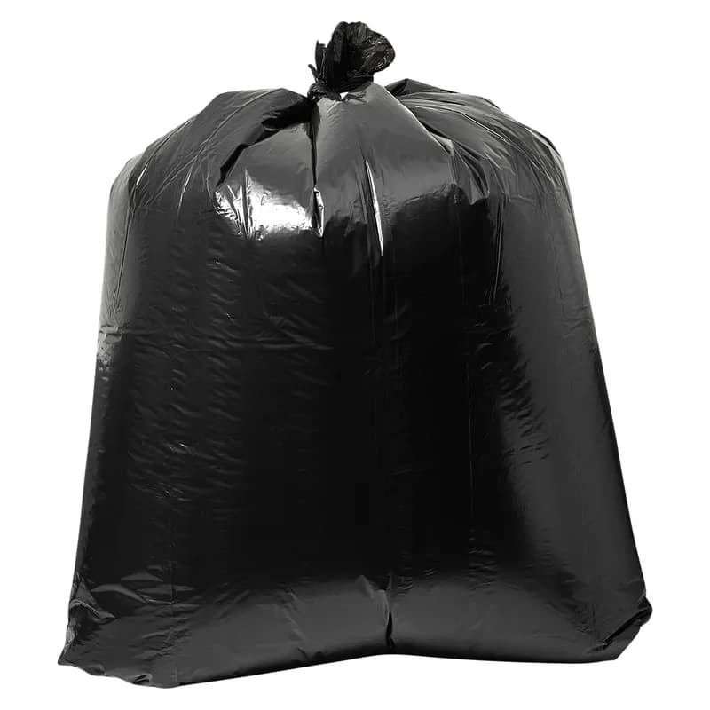 Liner 30X36 IN Black Plastic 0.7MIL 200/Case