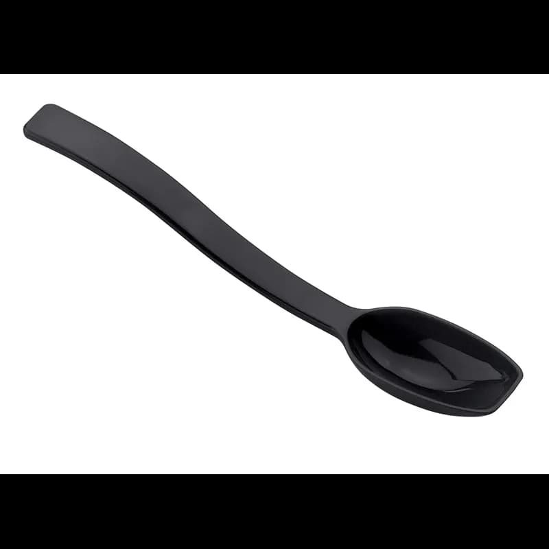 Camwear® Salad Spoon 0.5 OZ Black Solid With Hanging Hole Dishwasher Safe 1/Each