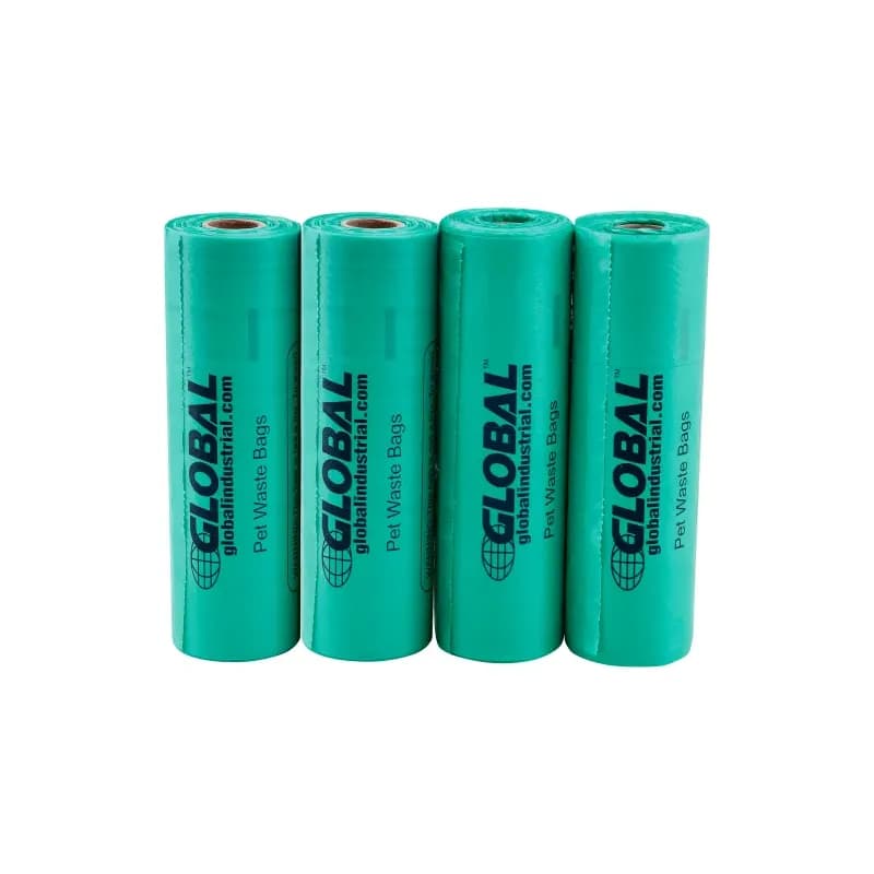 Pet Waste Bag Plastic Green 200/Box
