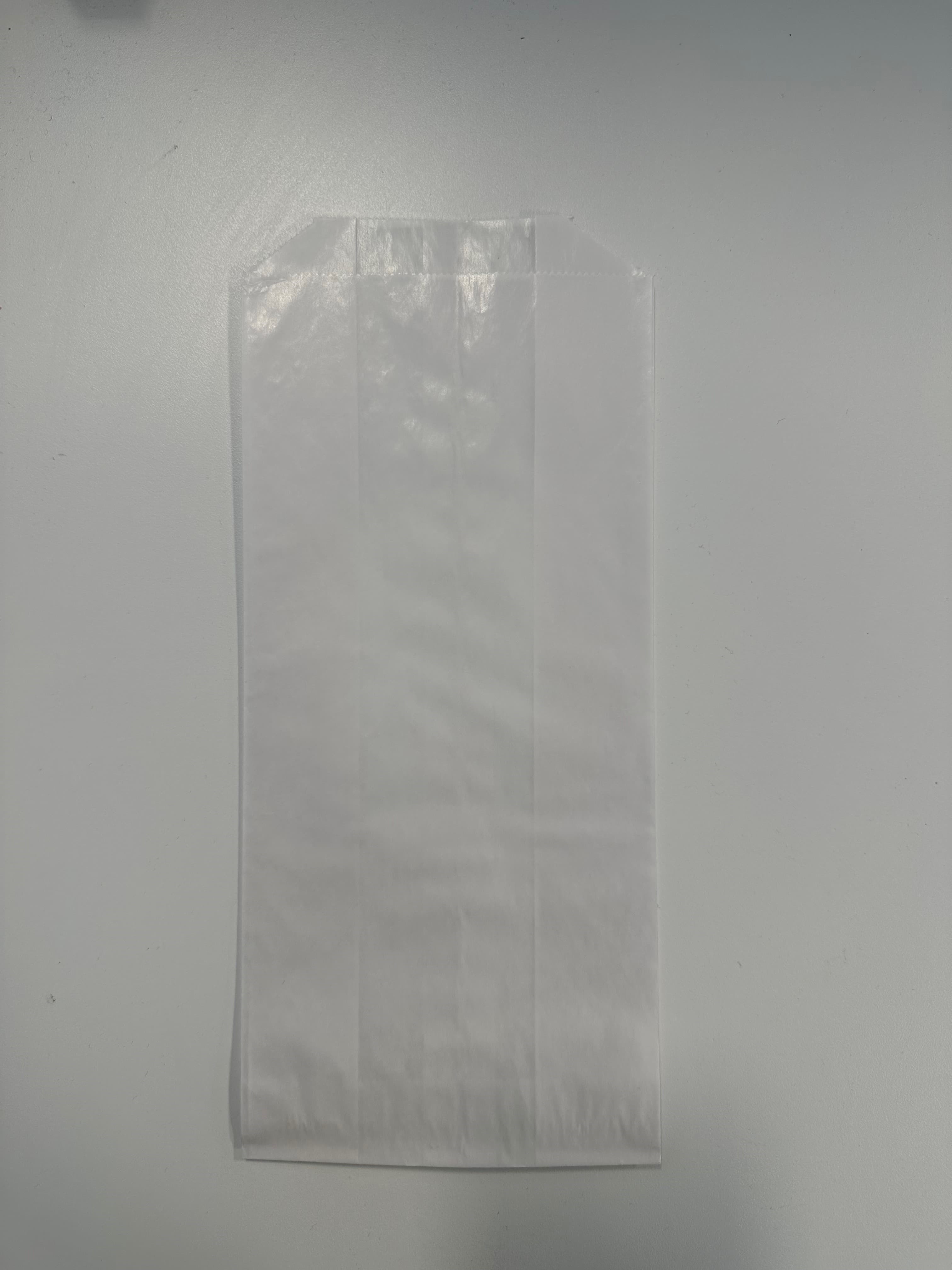 Sandwich Bag 5X3.13X11 IN 4 LB Glassine Paper White Panda Box Gusset 1000/Case