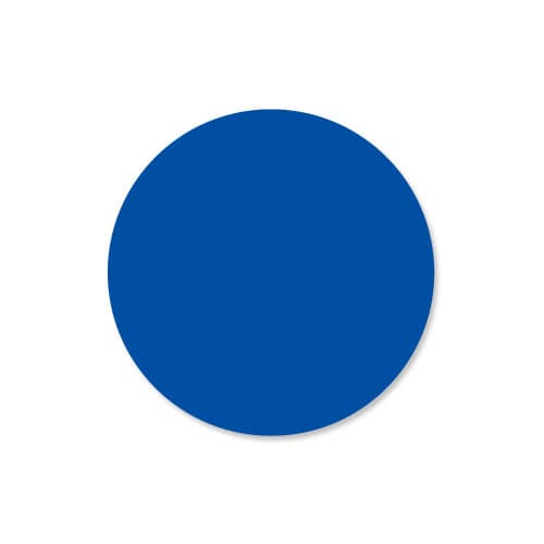 DuraMark Label 1 IN Blue Circle 1000/Roll