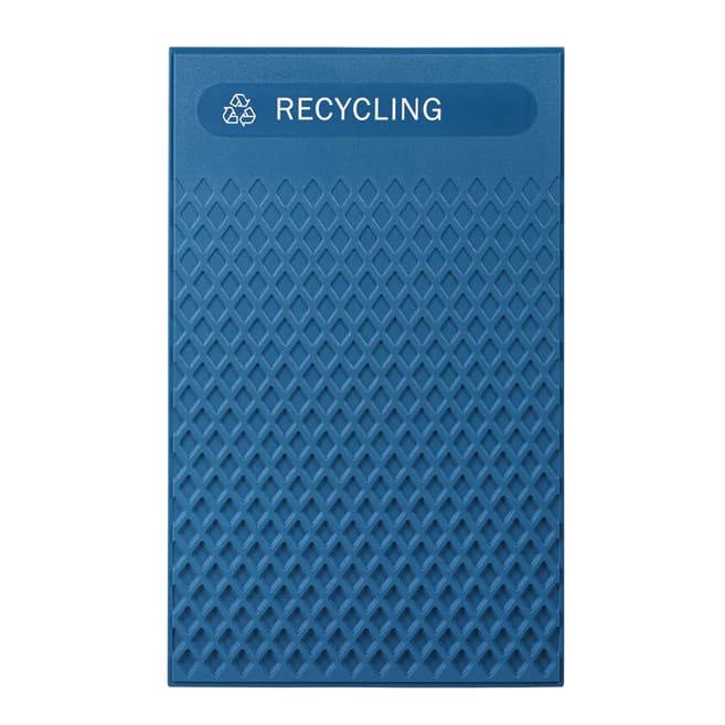 Landmark Series® Recycling Decorative Panels Blue Resin 4/Case