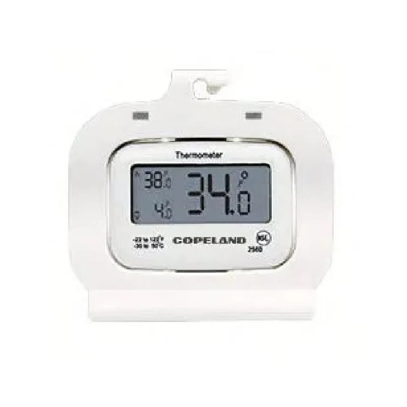 Refrigerator/Freezer Thermometer ABS Digital 1/Each