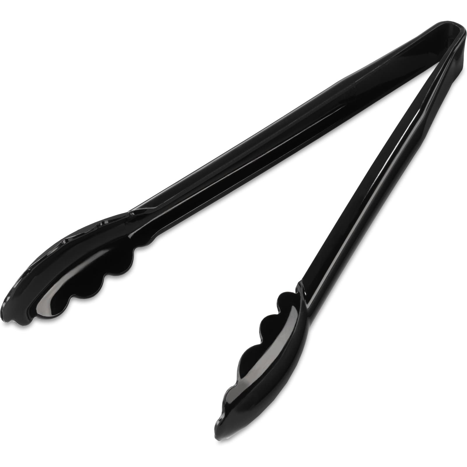 Carlisle Foodservice Products® Utility Tongs 12 IN Acetal Black 1/Each
