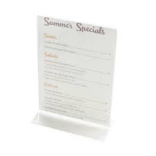Menu Card Holder 4X6 IN 24/Case