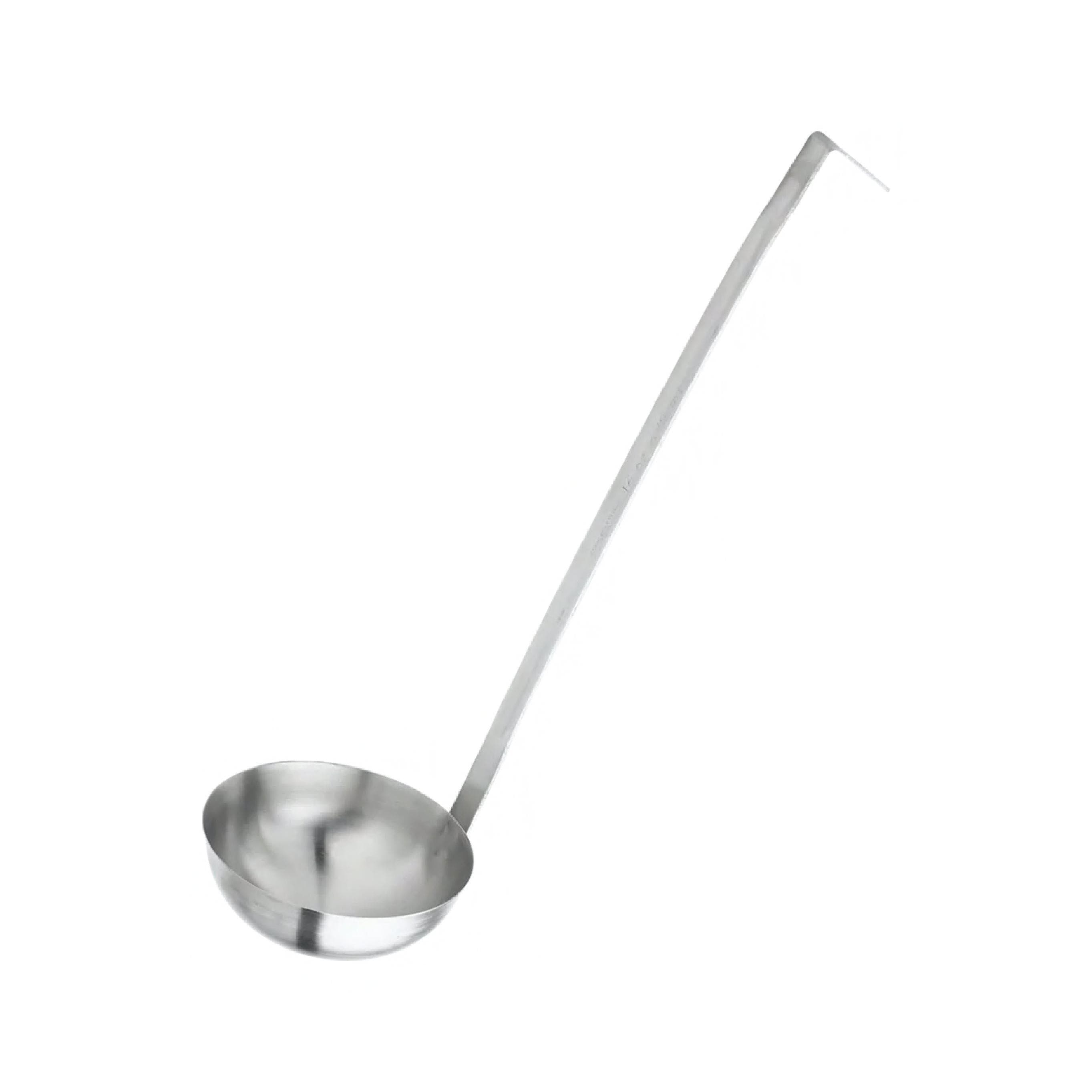 Optima Ladle 4 OZ Stainless Steel 1-Piece Mirror Finish 1/Each