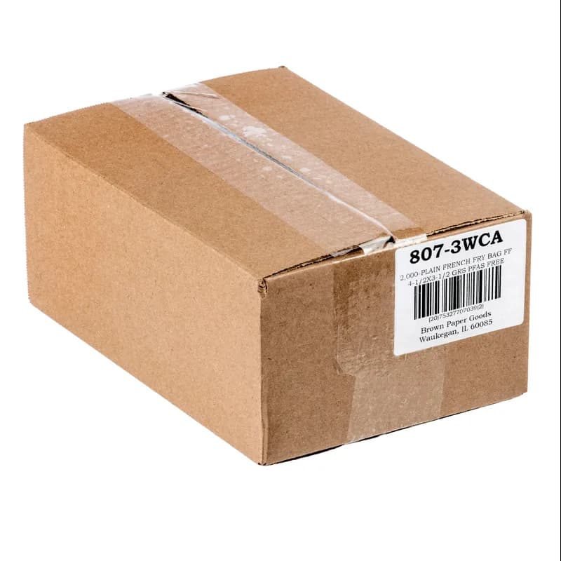 Fry Bag 4.5X3.5 IN White 2000/Case