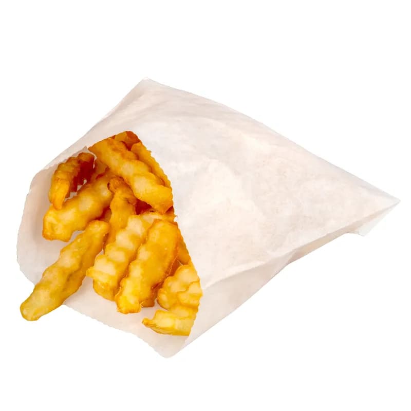 Fry Bag 4.5X3.5 IN White 2000/Case