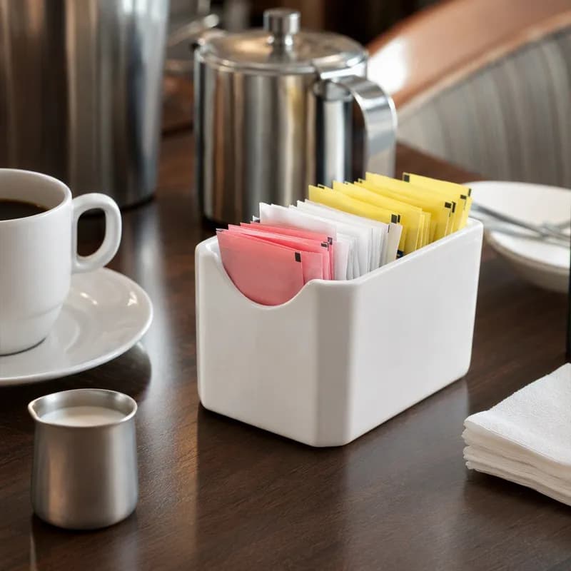 Sugar Packet Holder White 24/Case
