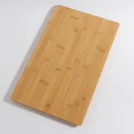 Platter 21.5X13X0.88 IN Bamboo Brown Flat Hand Wash 1/Each