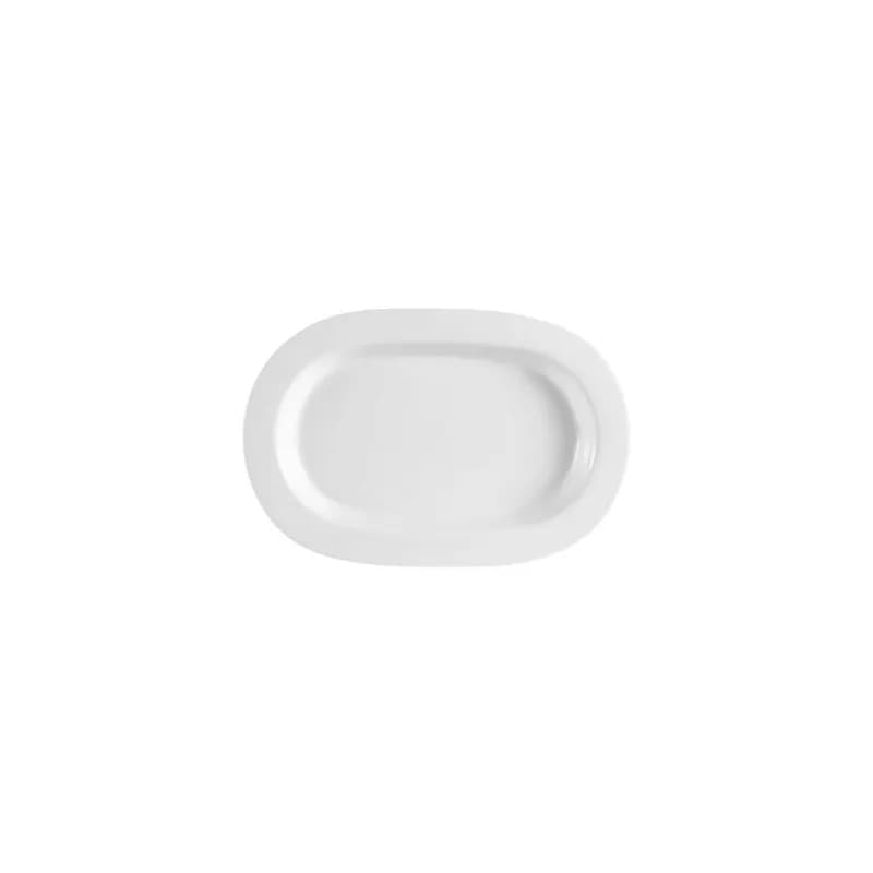 Platter 14X9.25X1.25 IN Porcelain Rectangle Specialty Dual Ovenable Dishwasher Safe 12/Case
