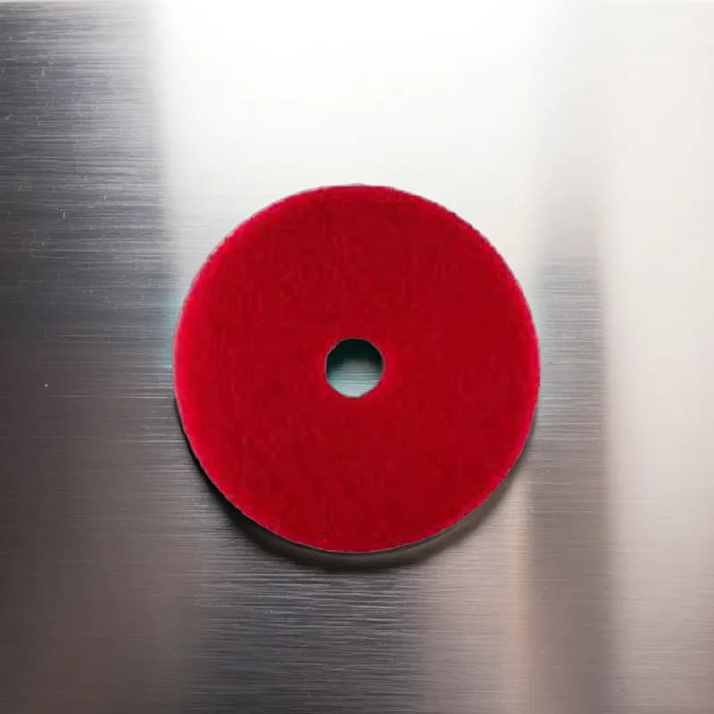 Multi Purpose Pad 13 IN Red Polyester Fiber 5/Case