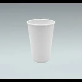 Hot Cup 12 OZ Double Wall Poly-Coated Paper White 500/Case