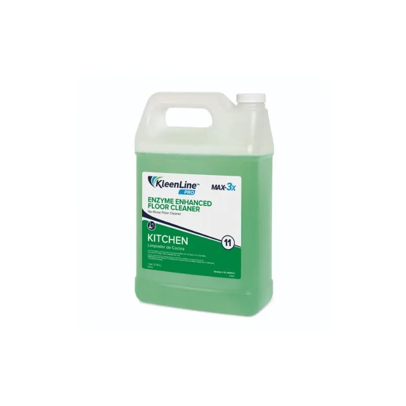 KleenLine™ Pro KleenLine Pro MAX-3X #11 Rain Fresh Floor Cleaner Concentrate No Rinse Enzyme Enhanced 1/Case