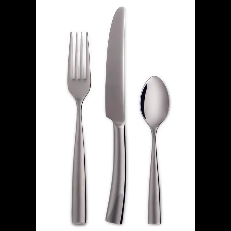 Reserve by Libbey Steak Knife 18/10 Stainless Steel Silver Curved Handle 12/Dozen