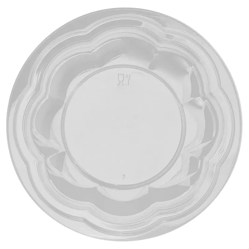 Victoria Bay Salad Bowl & Lid Combo With Dome Lid 48 OZ PET Clear Round Unhinged 150/Case