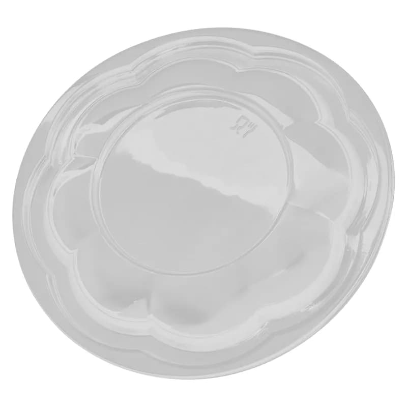 Victoria Bay Salad Bowl & Lid Combo With Dome Lid 48 OZ PET Clear Round Unhinged 150/Case