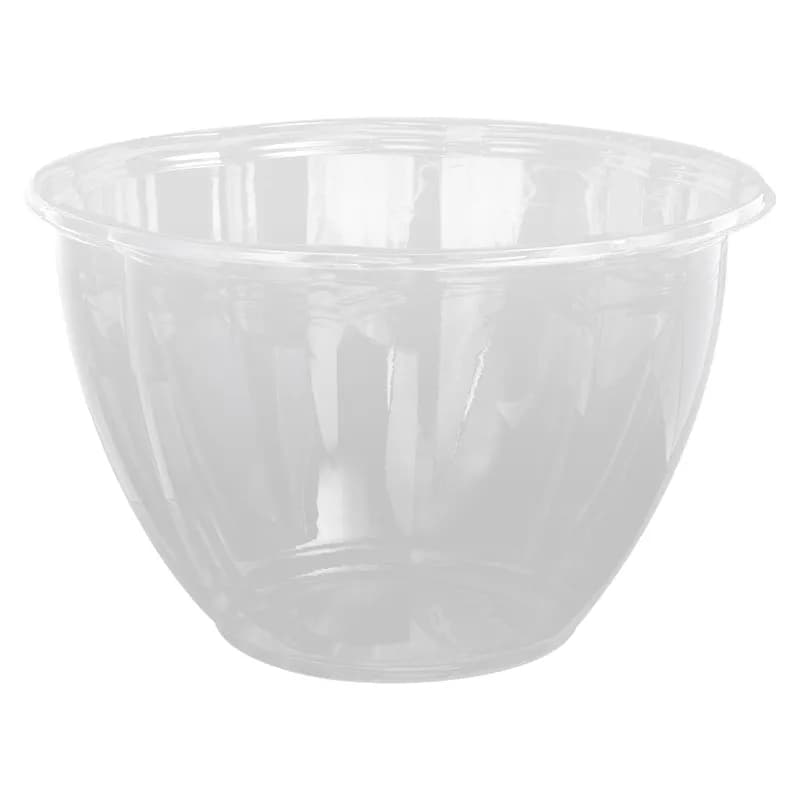 Victoria Bay Salad Bowl & Lid Combo With Dome Lid 48 OZ PET Clear Round Unhinged 150/Case