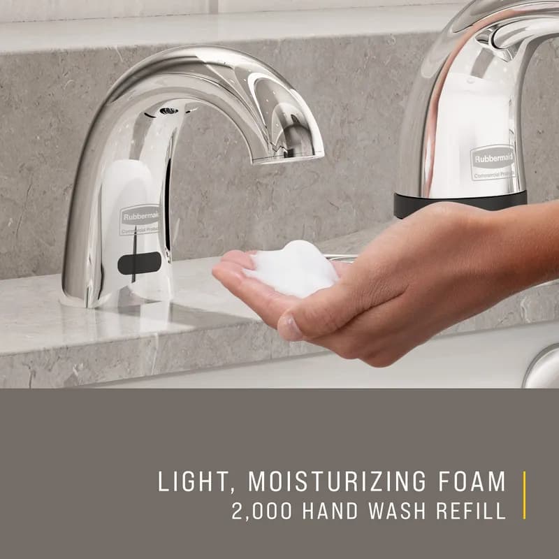 OneShot® Hand Soap Foam 1.6 L Unscented Fragrance Free White Dye Free 4/Case