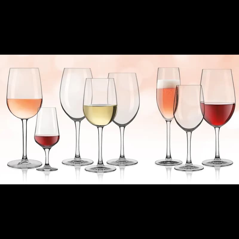 Reserve by Libbey Contour Wine Glass 18 FLOZ Glass Clear 12/Case