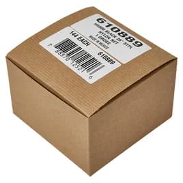 Hairnet 25 IN Black Nylon Disposable Metal Detectable 144/Box