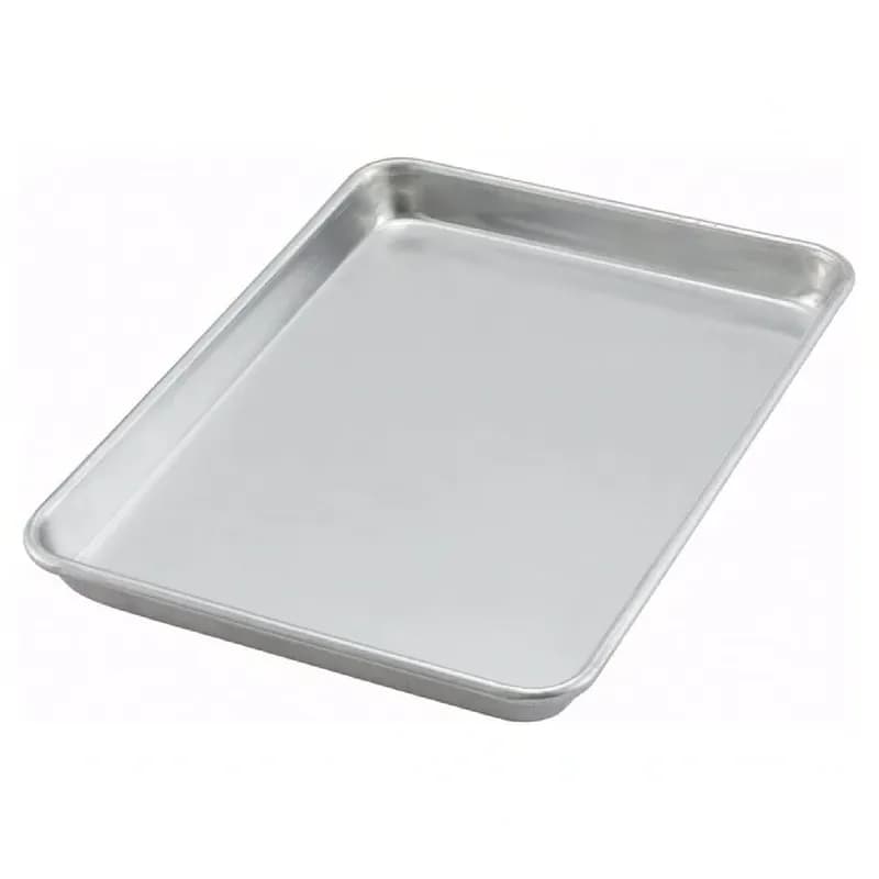 Sheet Pan 1/4 Size 9.5X13.0 IN Aluminum 16GA Open Bead Heavy Duty Hand Wash 24/Case