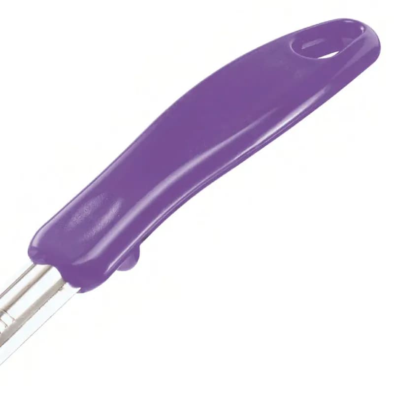 Portioner 2 OZ Stainless Steel Purple Allergen-Free 1-Piece Solid 12/Dozen