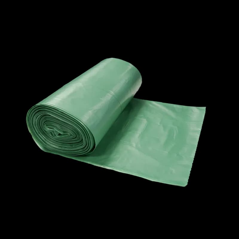 Victoria Bay Can Liner 33X40 IN 33 GAL Green 28MIC 25 Count/Roll 8 Rolls/Case