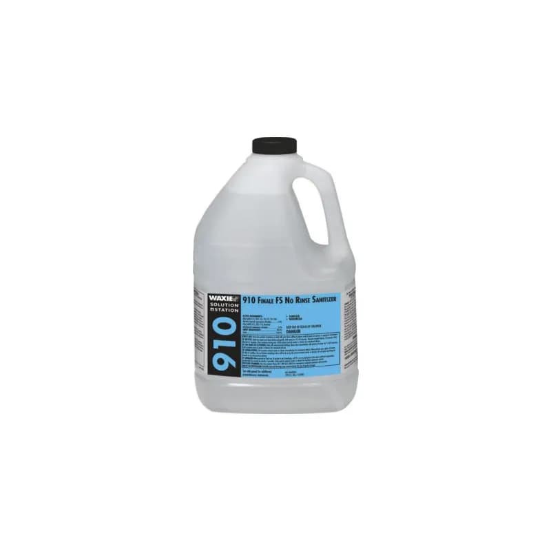 Waxie 910 Finale FS Mild Scent Sanitizer 1 GAL No Rinse 4/Case